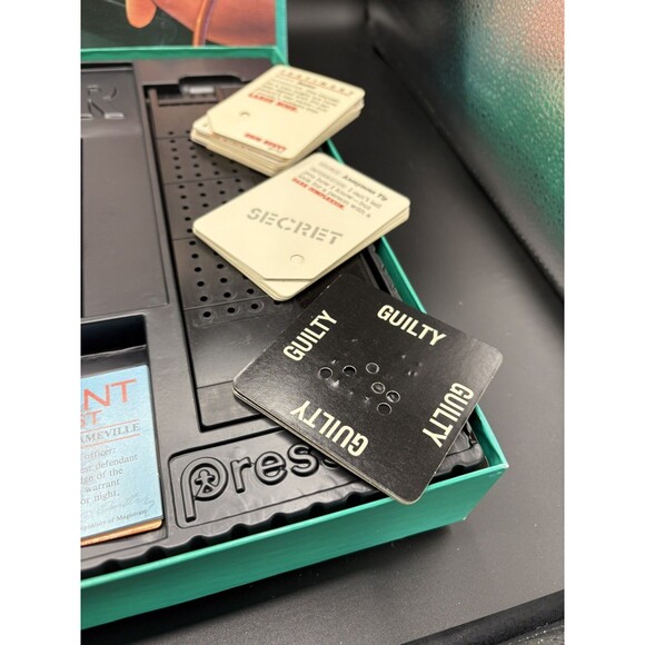 Lie Detector Board Game 1987 Pressman Scientific Crime Solving Mattel Vintage - Picture 7 of 9